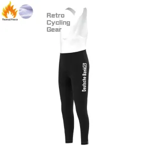 90s ONCE Fleece Retro Cycling Bib Pants