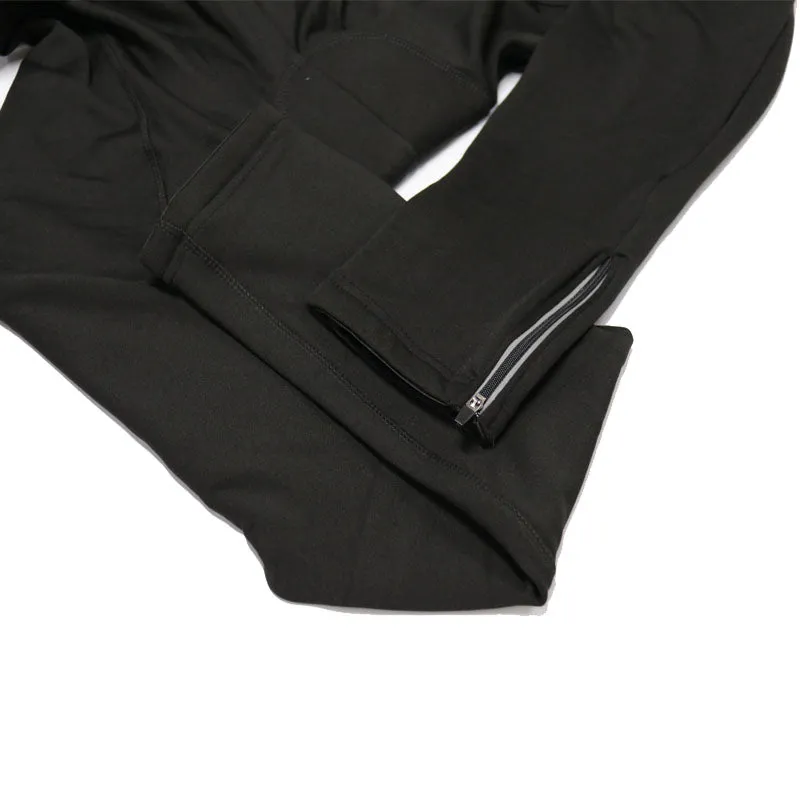 90s ONCE Fleece Retro Cycling Bib Pants