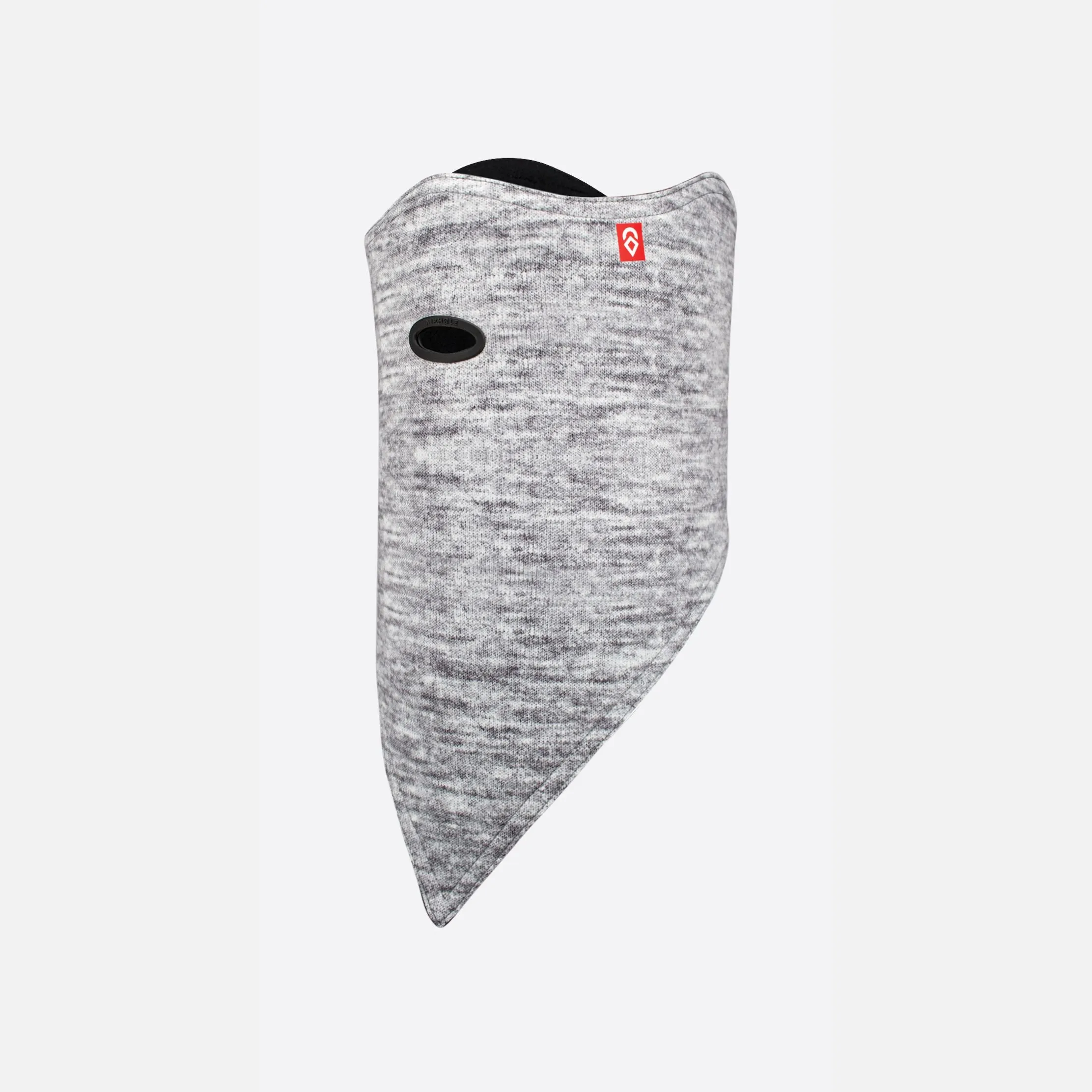 AIRHOLE Standard 10K Softshell Facemask Heather Grey