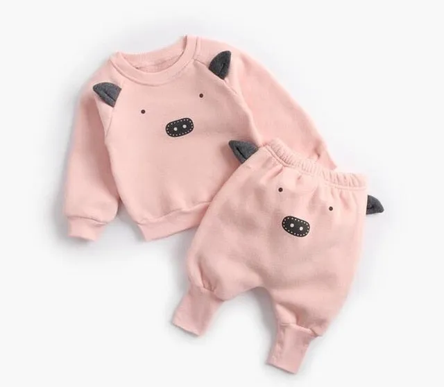 Baby Animal Stylized Clothing Set