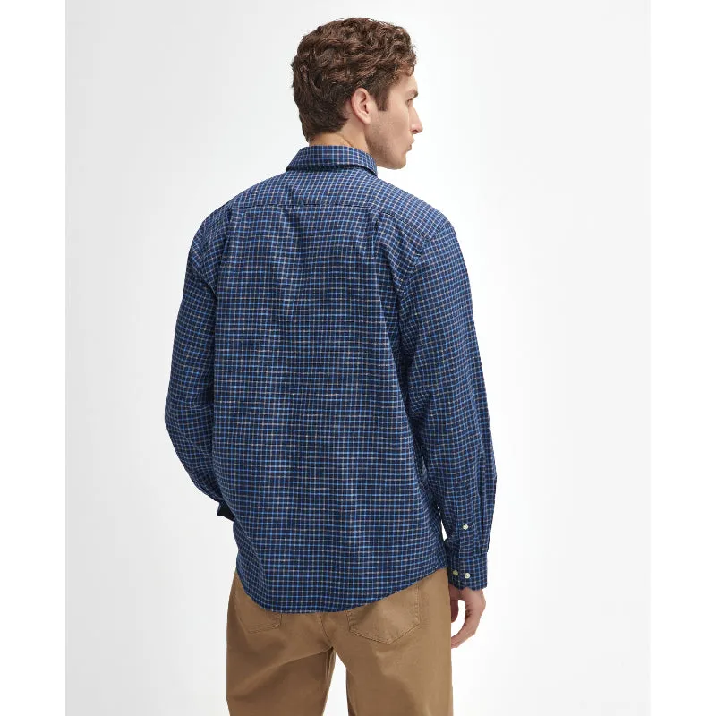 Barbour Preston Regular Fit Mens Shirt - Dark Navy