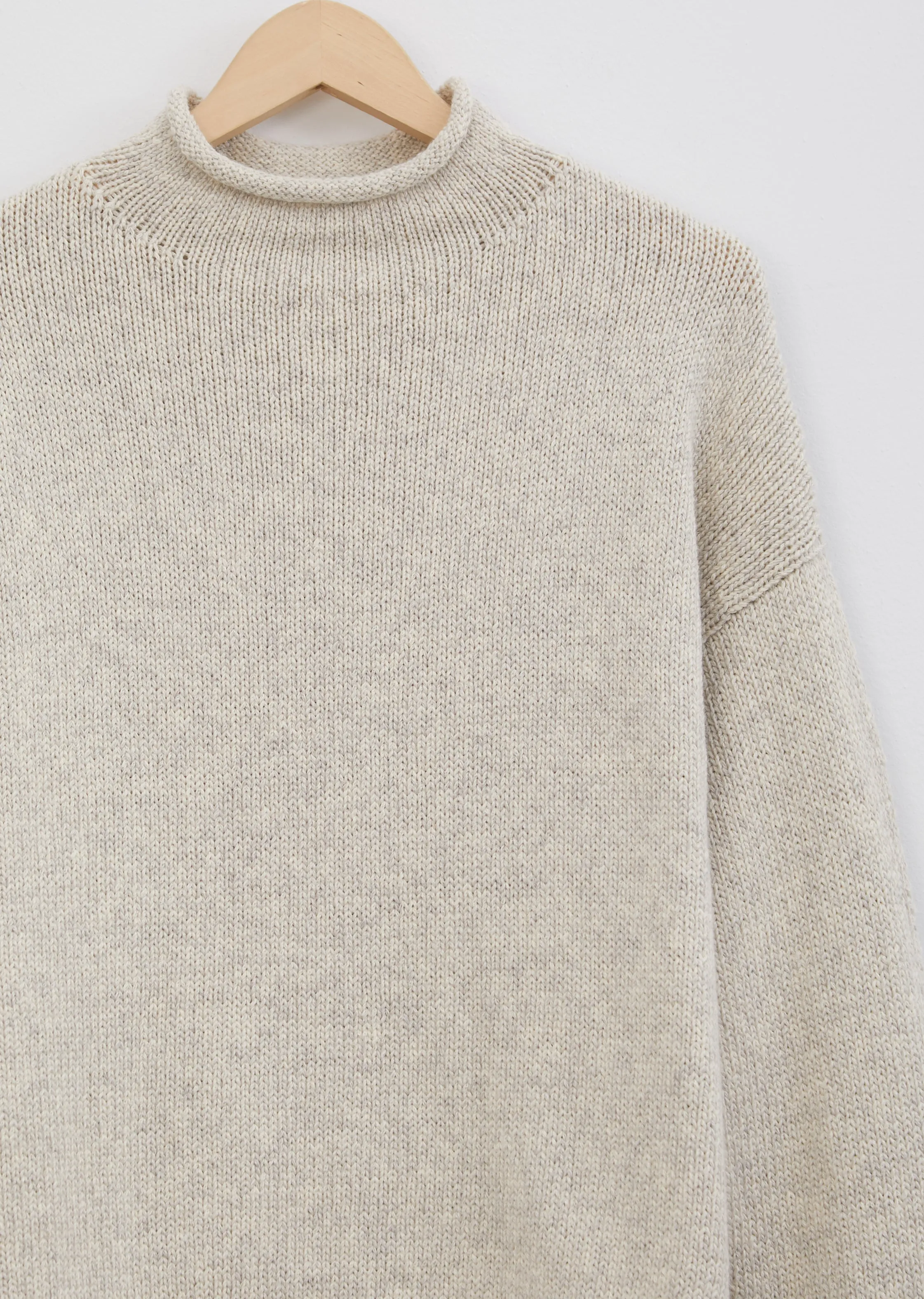 Bateau Rollneck — Marble