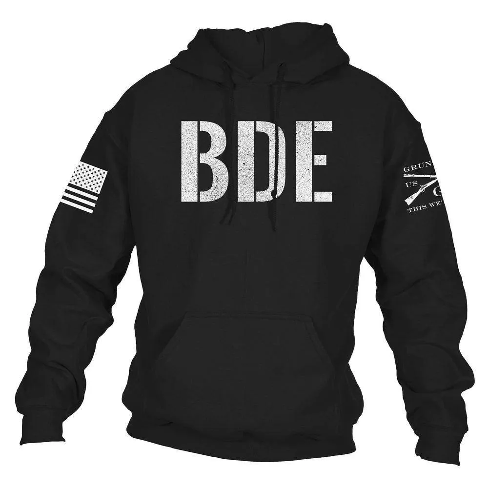 Big Dad Energy Hoodie - Black