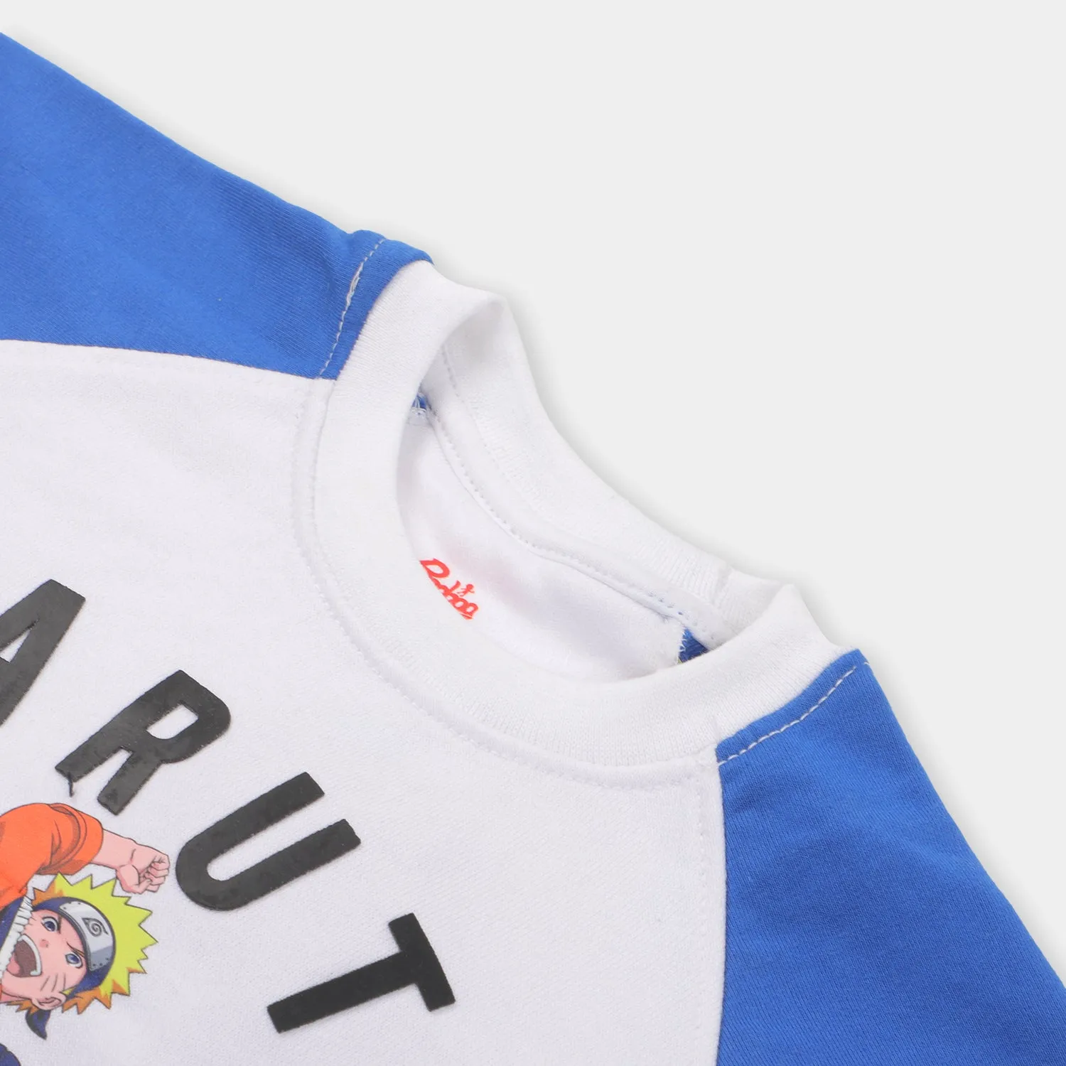 Boys Sweatshirt Character- Blue/White