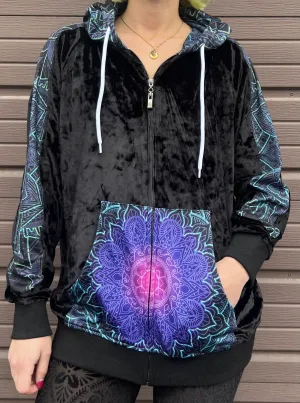 Cameron Gray - Mandala Love -  Keme Zip Up Hoodie