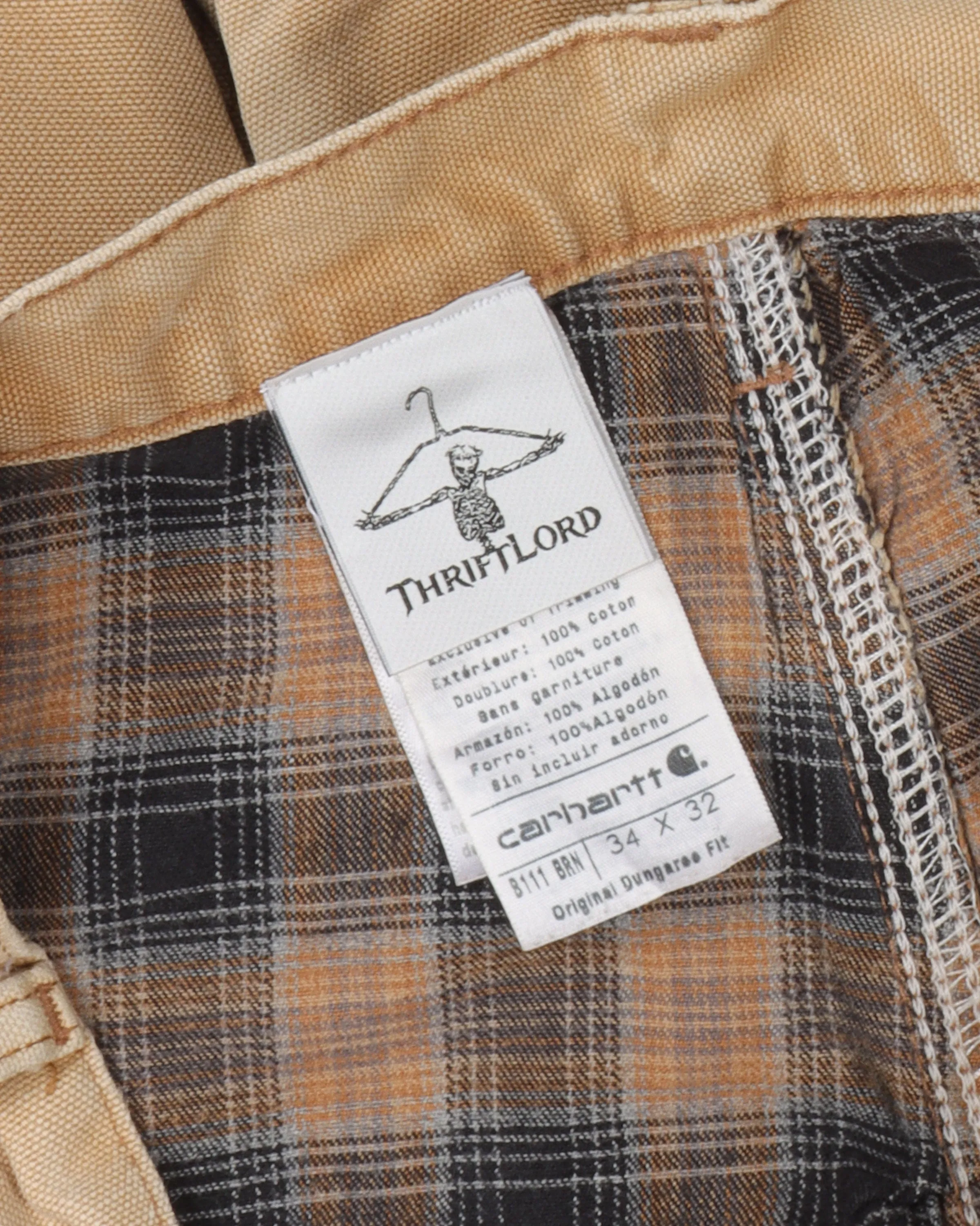 Carhartt Flannel-Lined Carpenter Pants