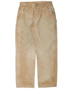 Carhartt Flannel-Lined Carpenter Pants