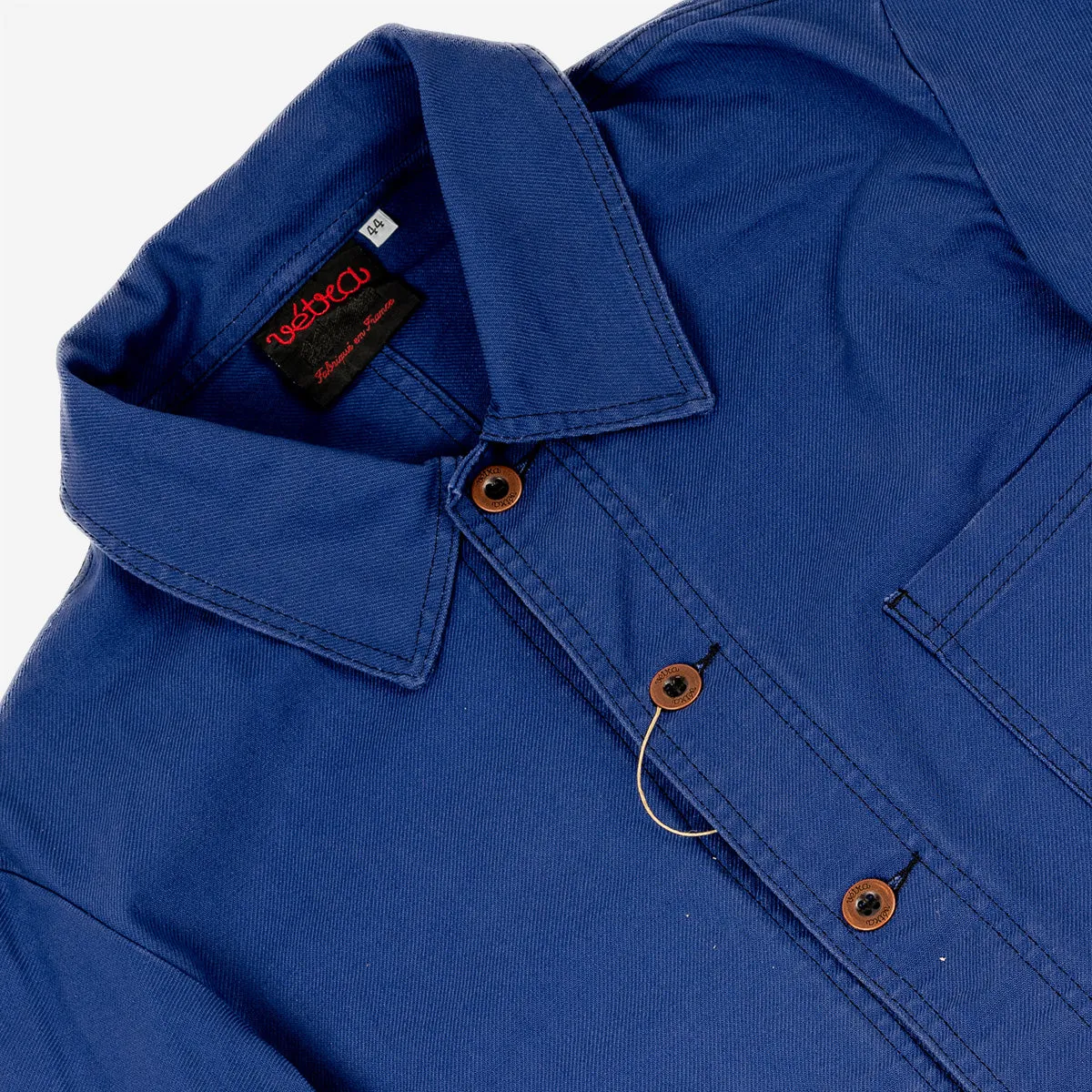 Chore Jacket - Organic Dungaree Twill - Hydrone Blue