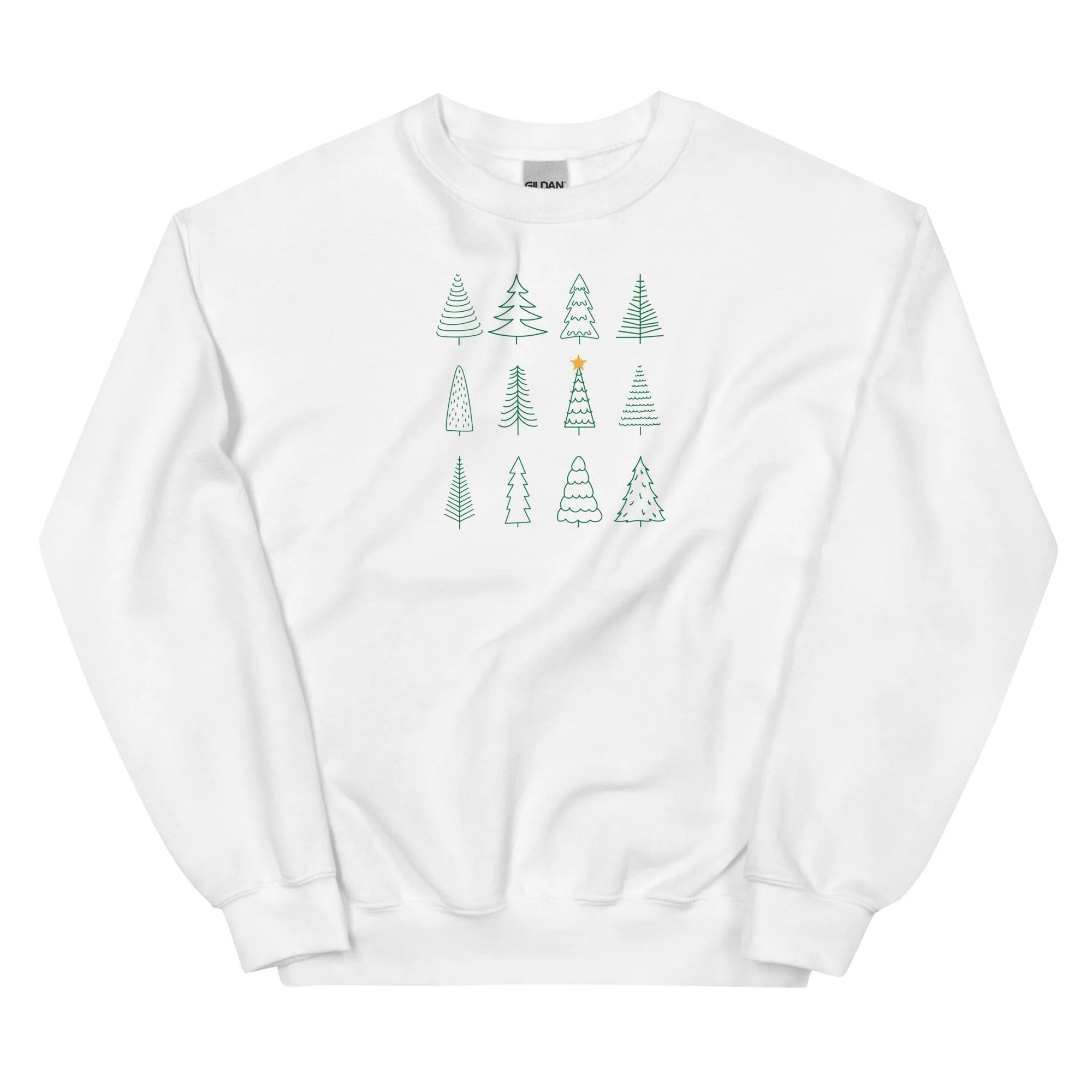 Christmas Trees Crewneck Sweatshirt