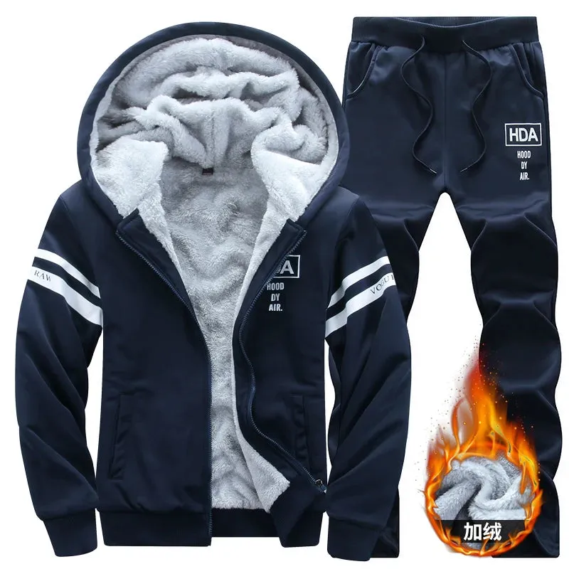 CLASSILAL Warm Winter Hoodie and Pants Set