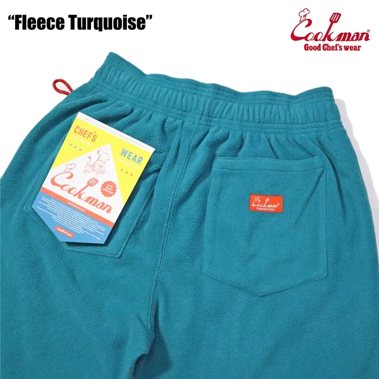 Cookman Chef Pants - Fleece : Turquoise