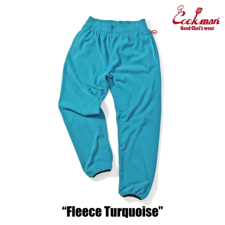 Cookman Chef Pants - Fleece : Turquoise