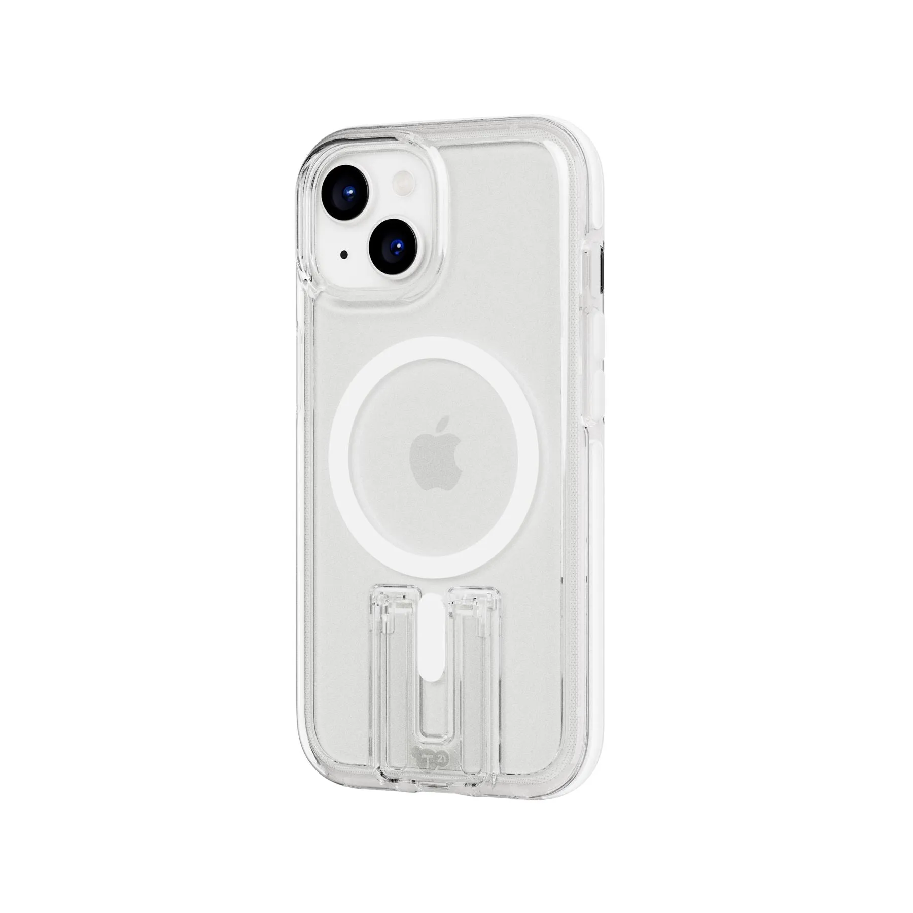 EvoCrystal Kick - Apple iPhone 15 Case MagSafe® Compatible - White