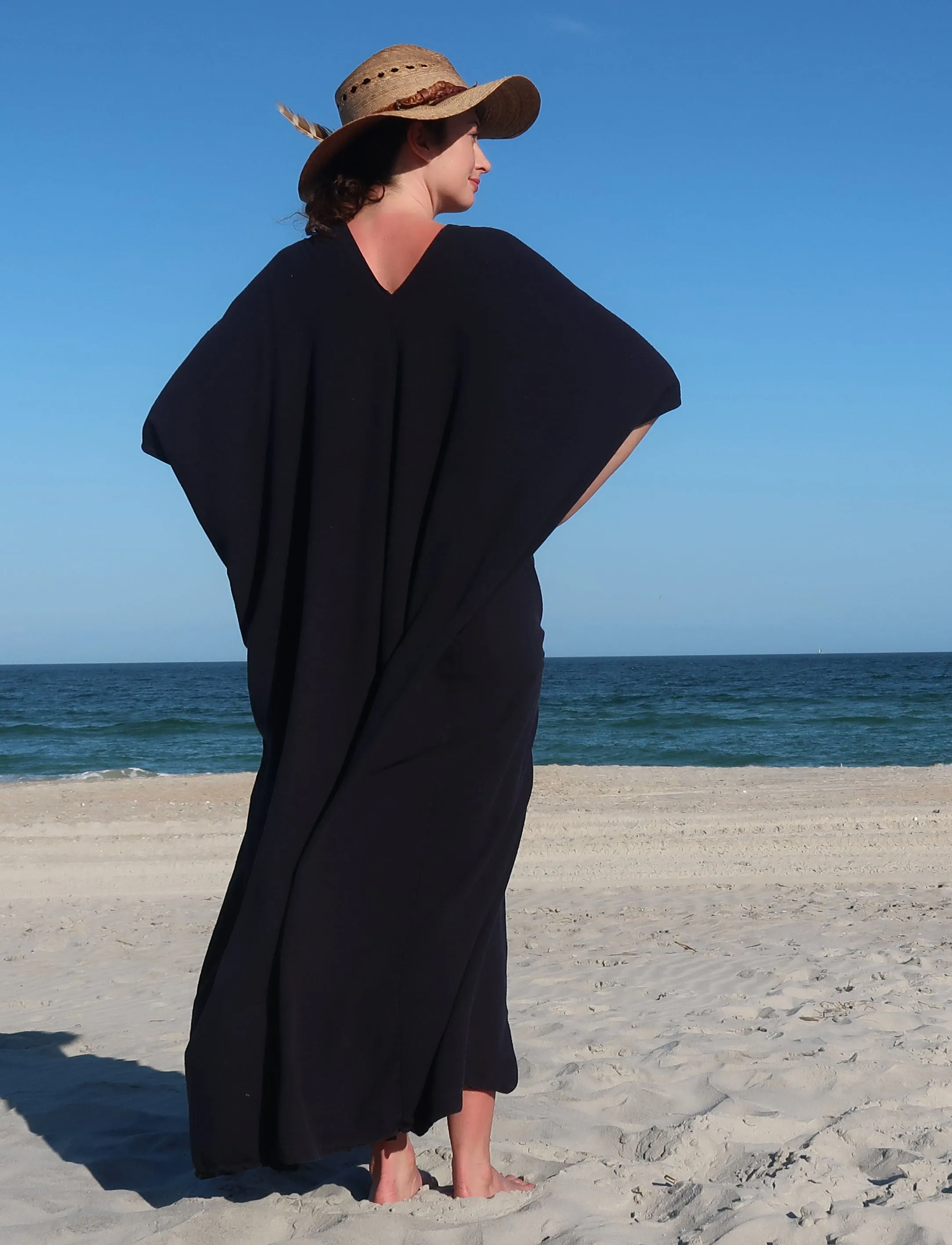 Flip V Long Kaftan