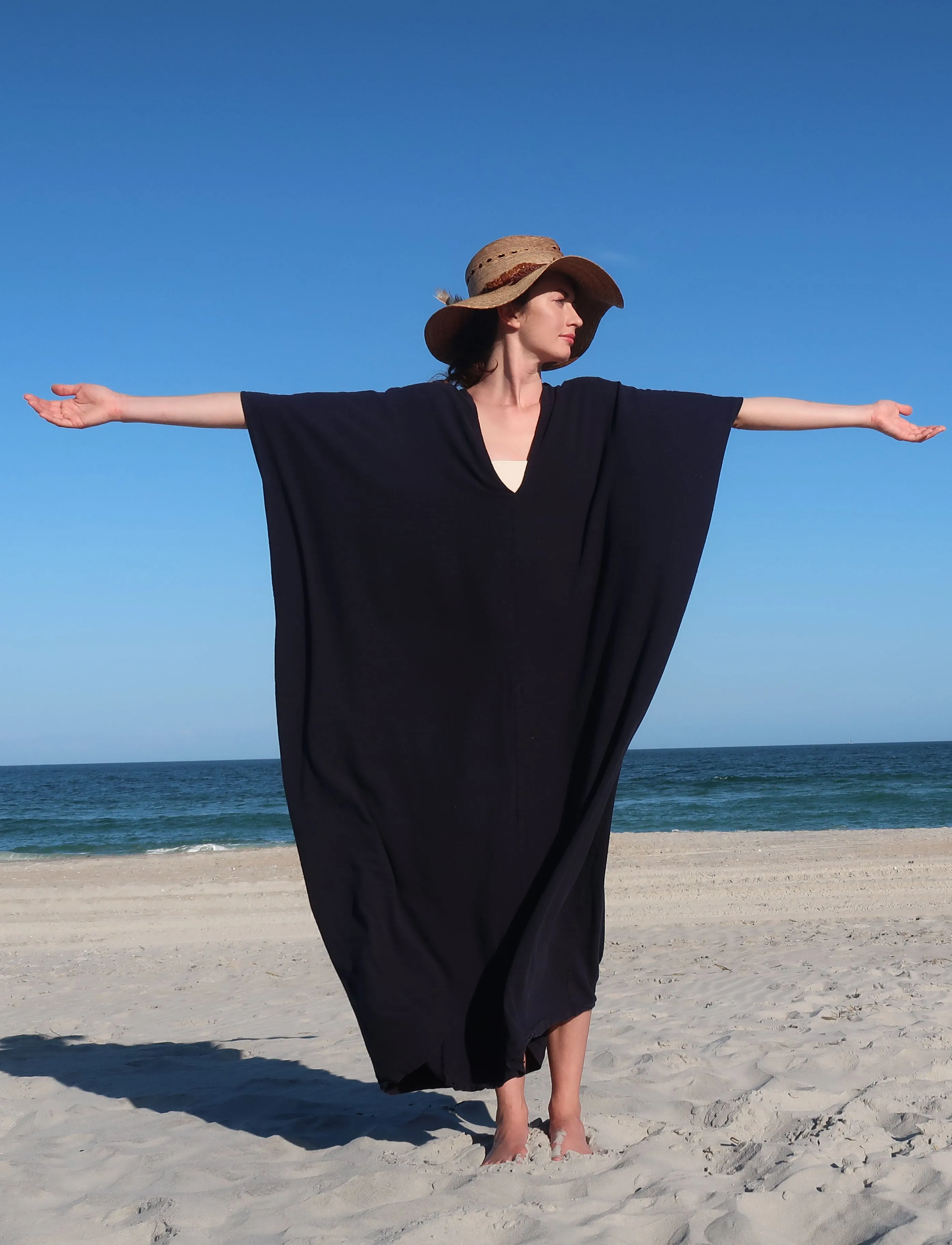 Flip V Long Kaftan