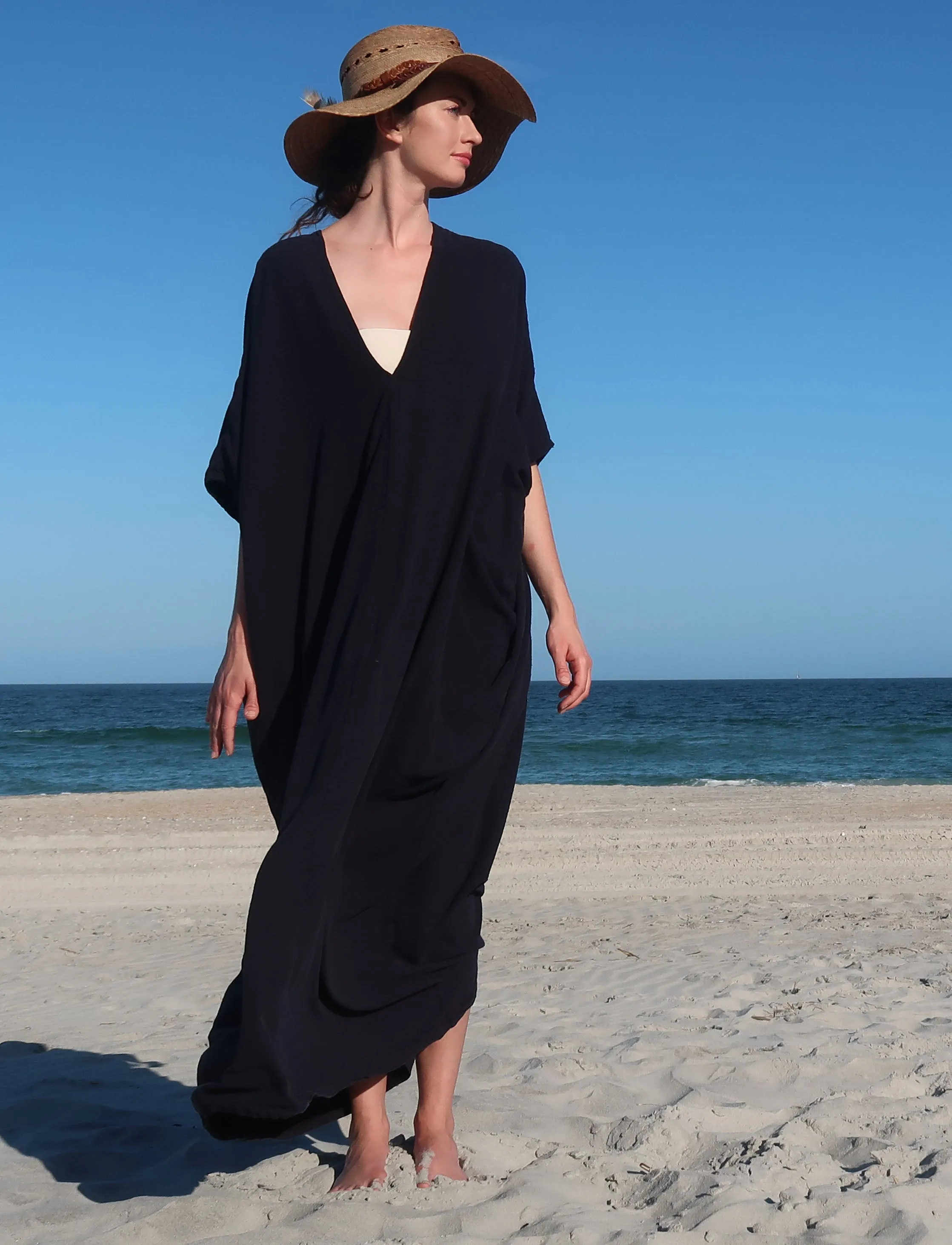 Flip V Long Kaftan