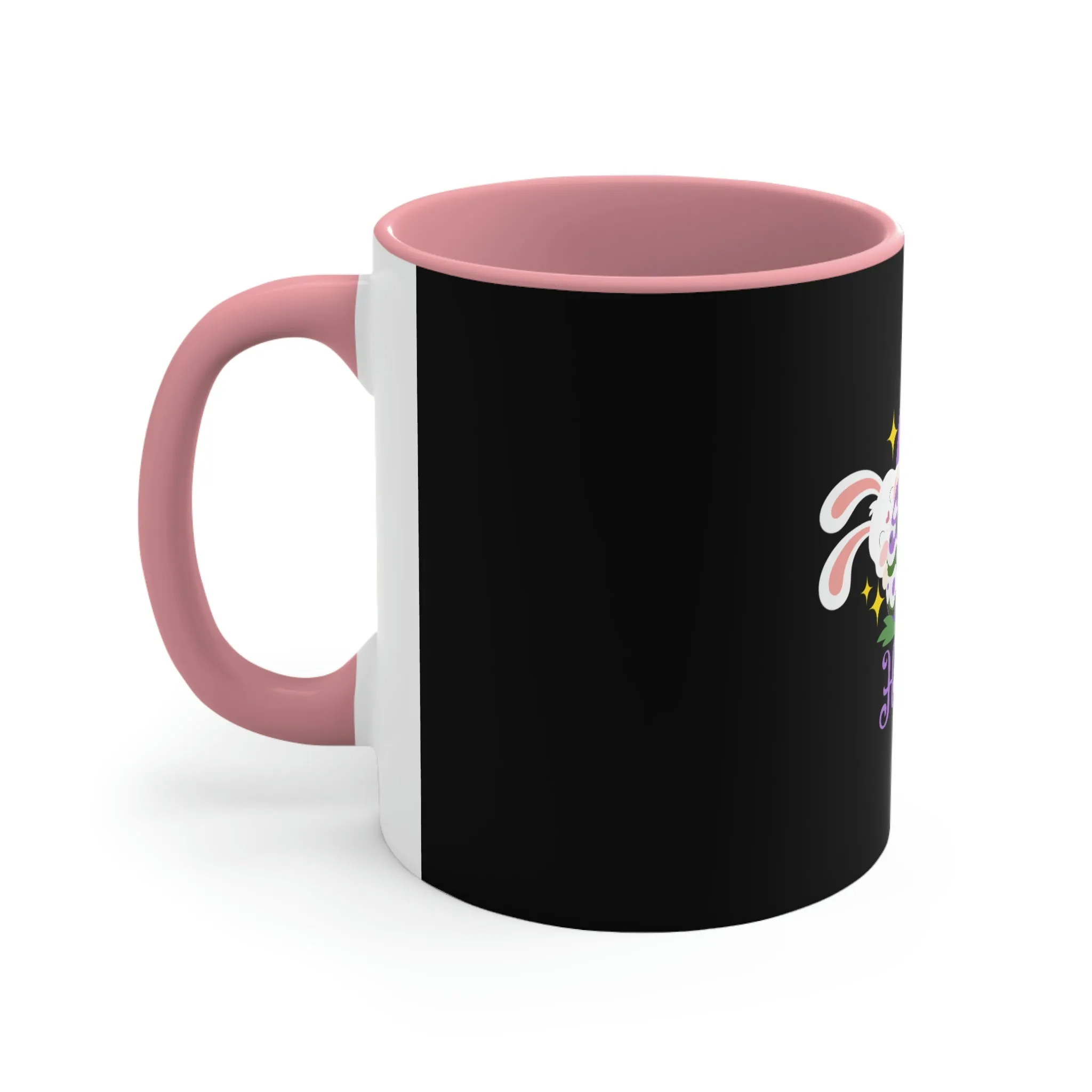 Genderqueer Flag Accent Coffee Mug Easter Festival - Happy Easter 2023