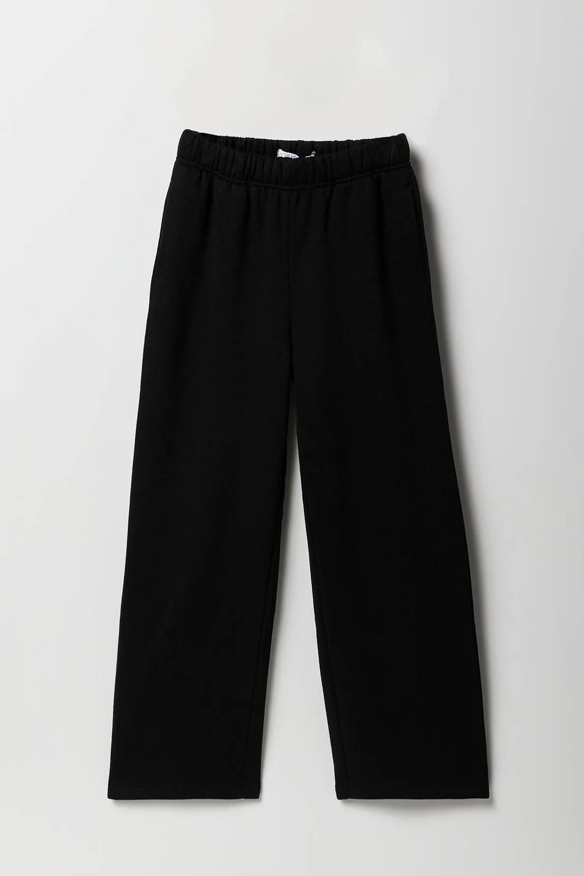 Girls Wide Leg Fleece Sweatpant