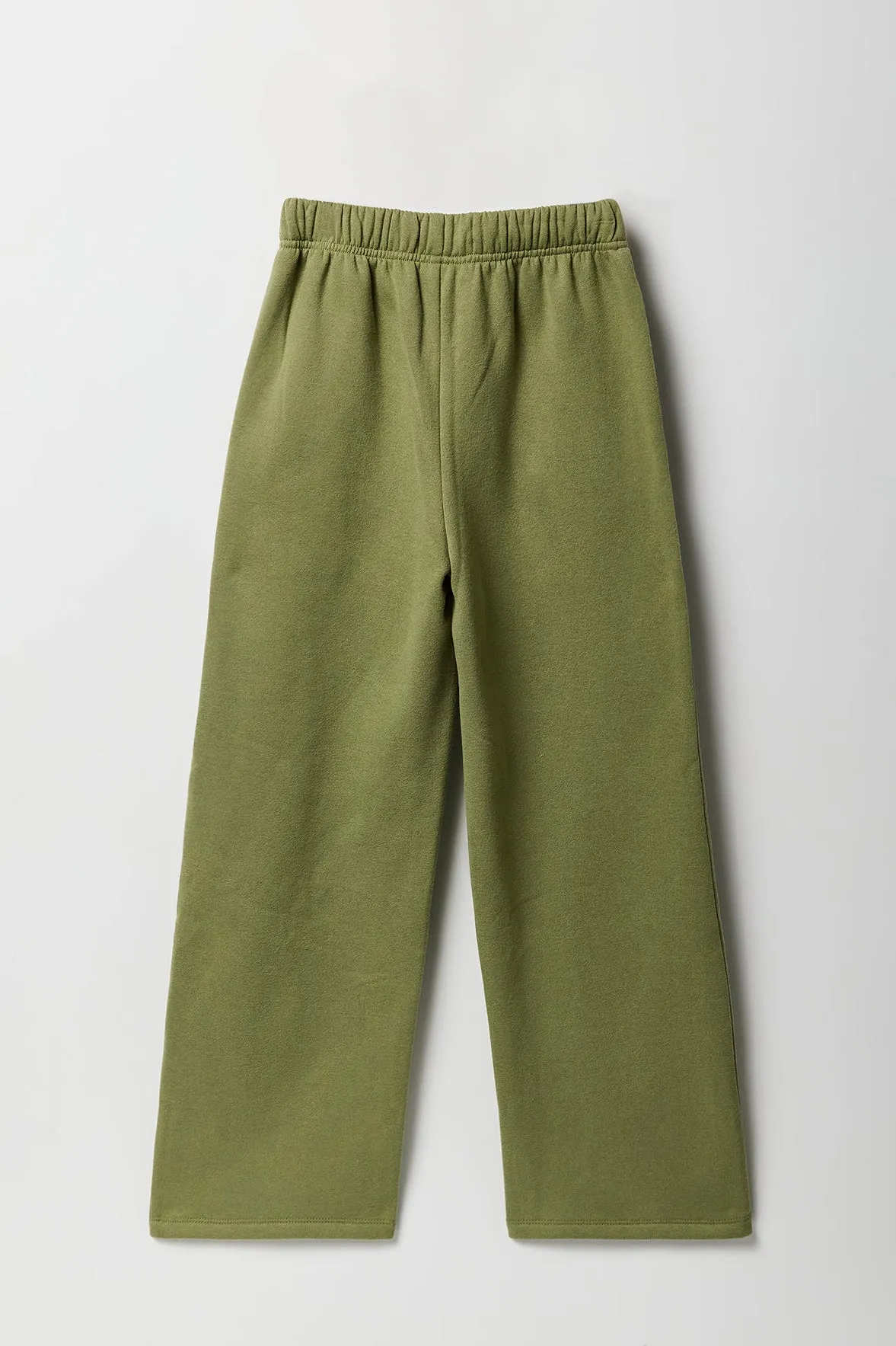 Girls Wide Leg Fleece Sweatpant