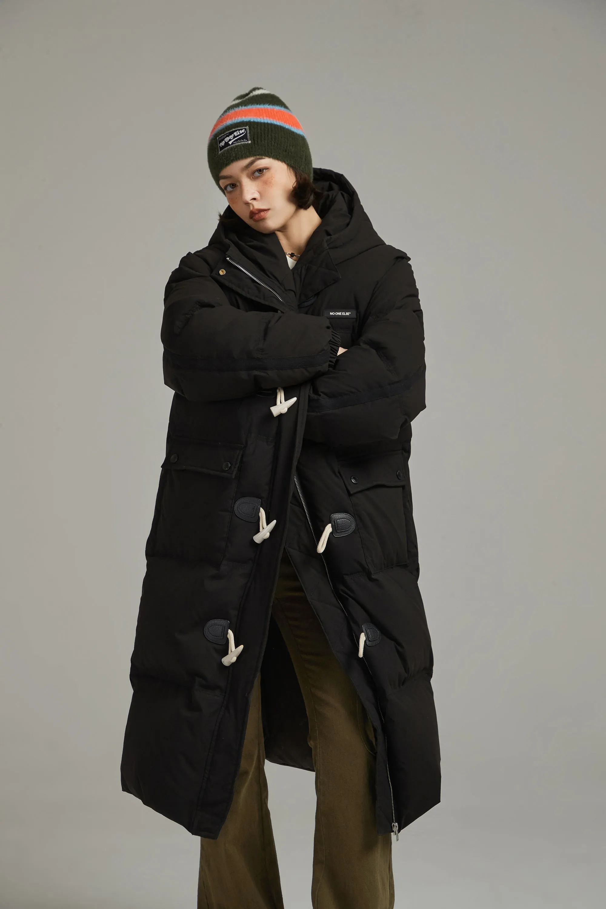 Hooded Duffel Padded Coat