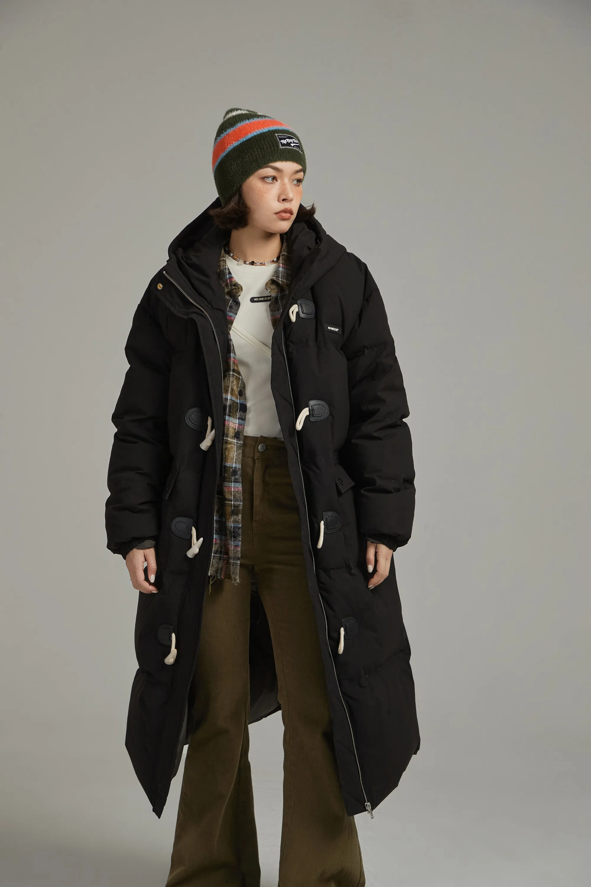 Hooded Duffel Padded Coat