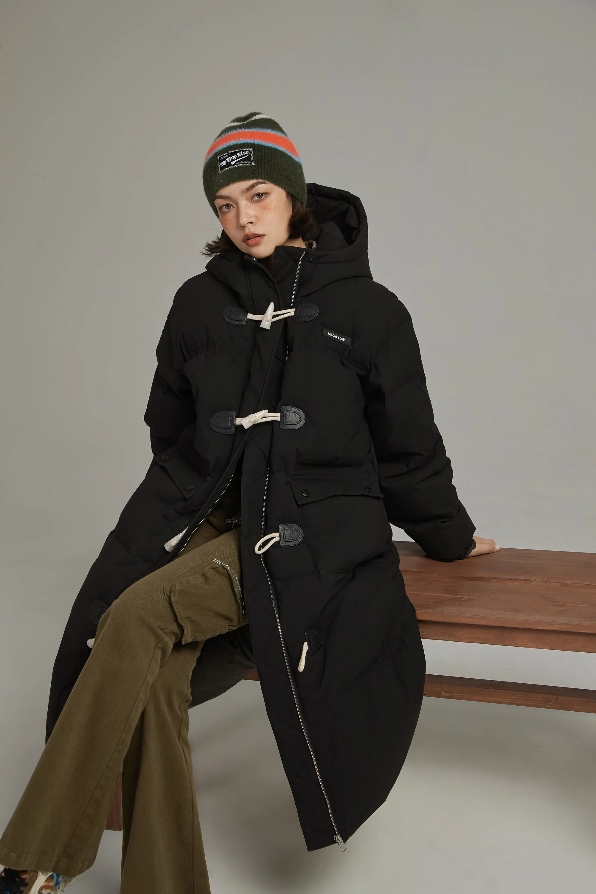 Hooded Duffel Padded Coat