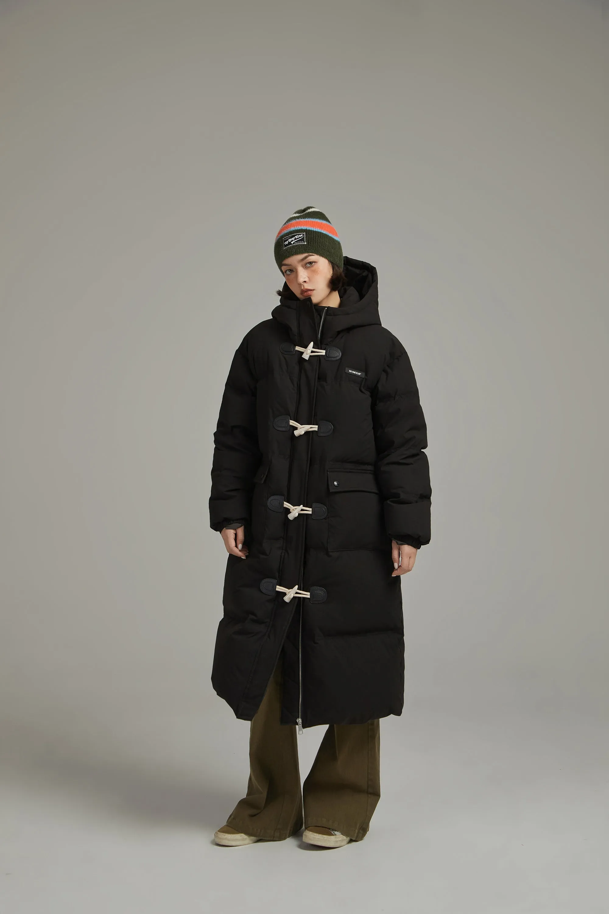 Hooded Duffel Padded Coat