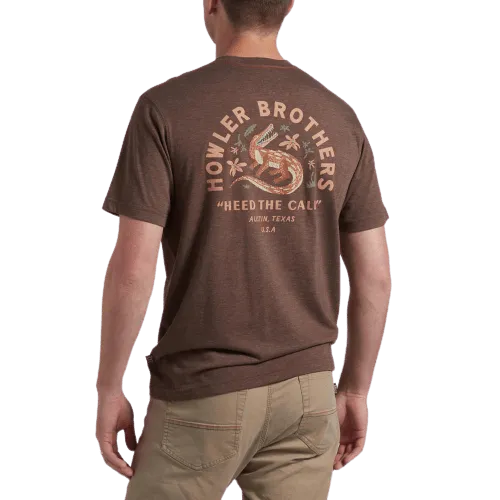 Howler Bros Lazy Gators Pocket T-Shirt - Men's