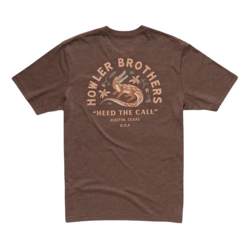 Howler Bros Lazy Gators Pocket T-Shirt - Men's