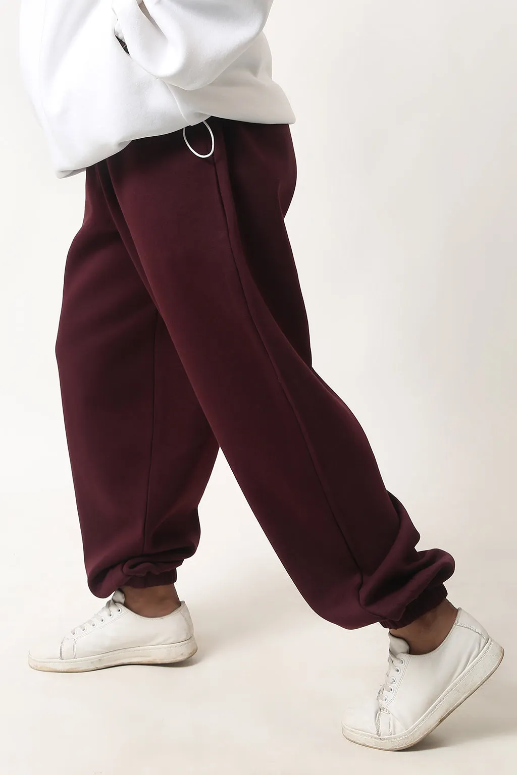 Mahogany Fleece Jogger