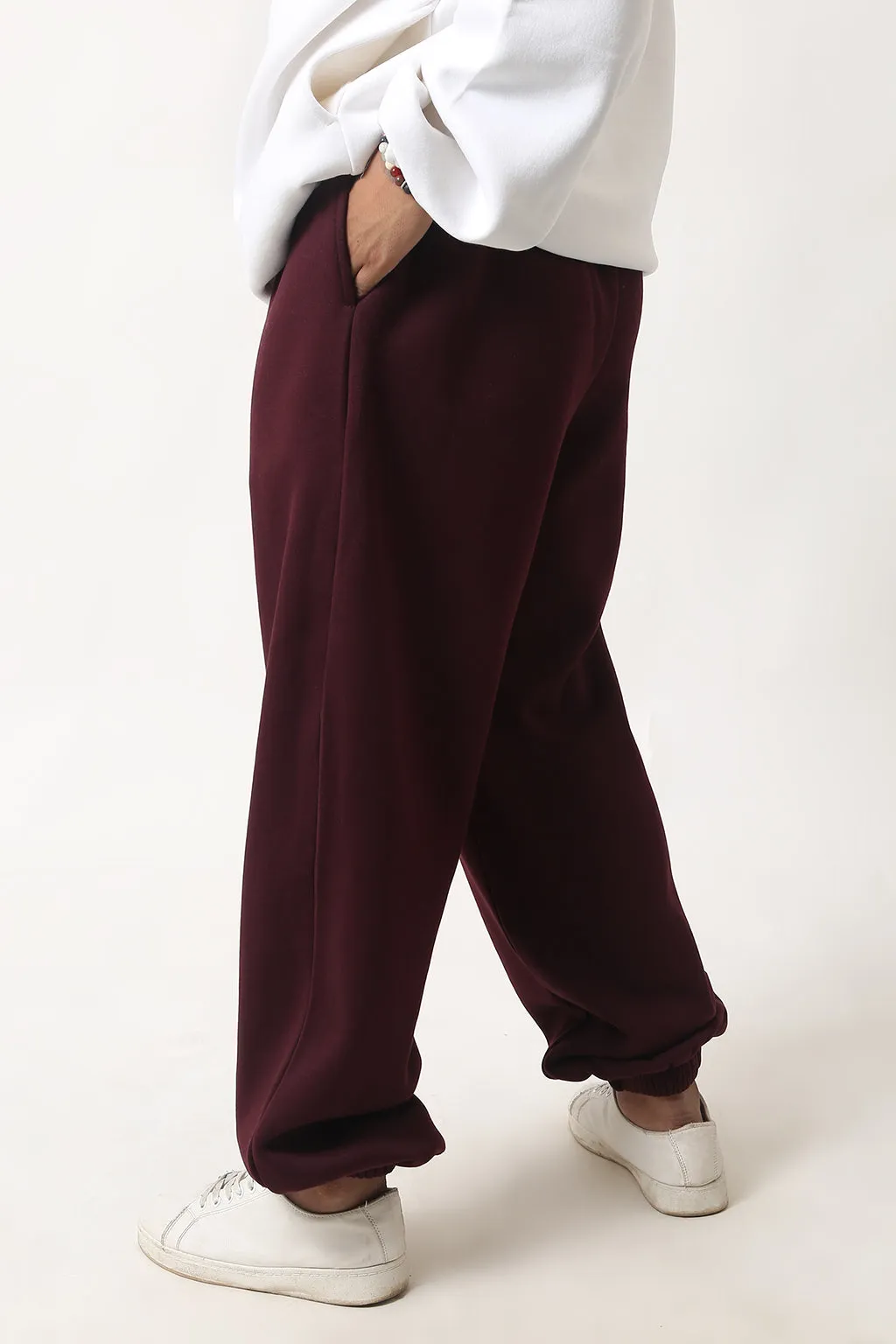 Mahogany Fleece Jogger