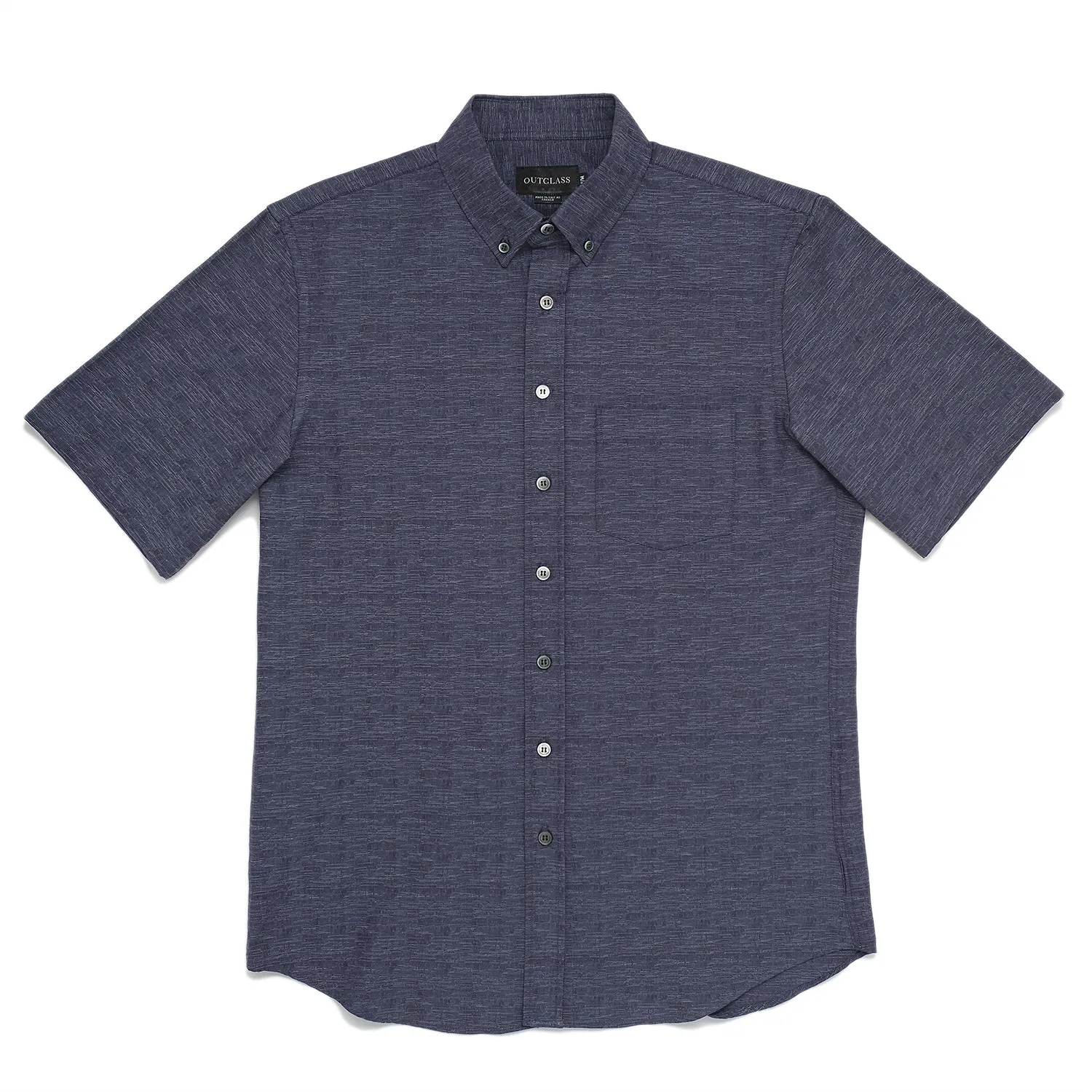 Navy Static S/S Shirt