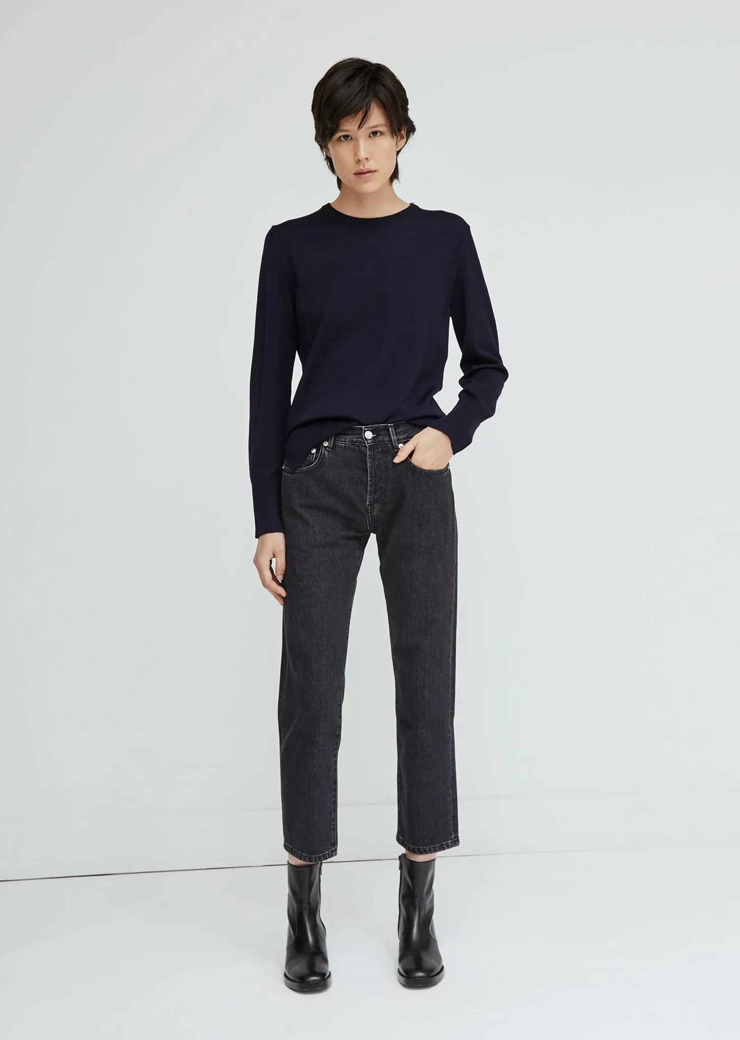 Nina Wool Crewneck Sweater