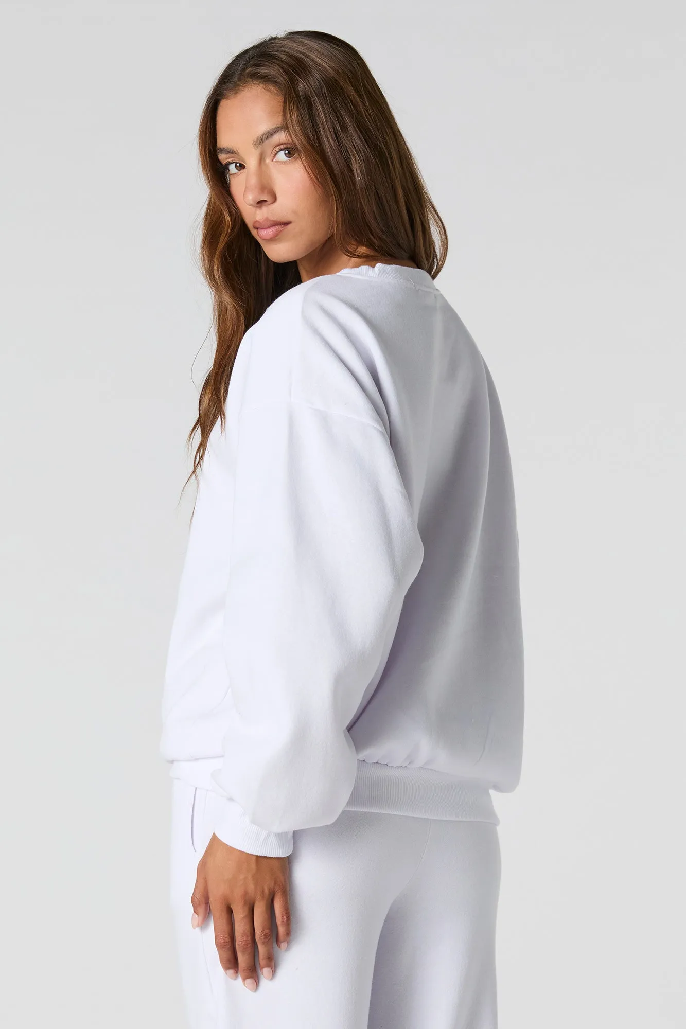 Oversized Fleece Sweatshirt