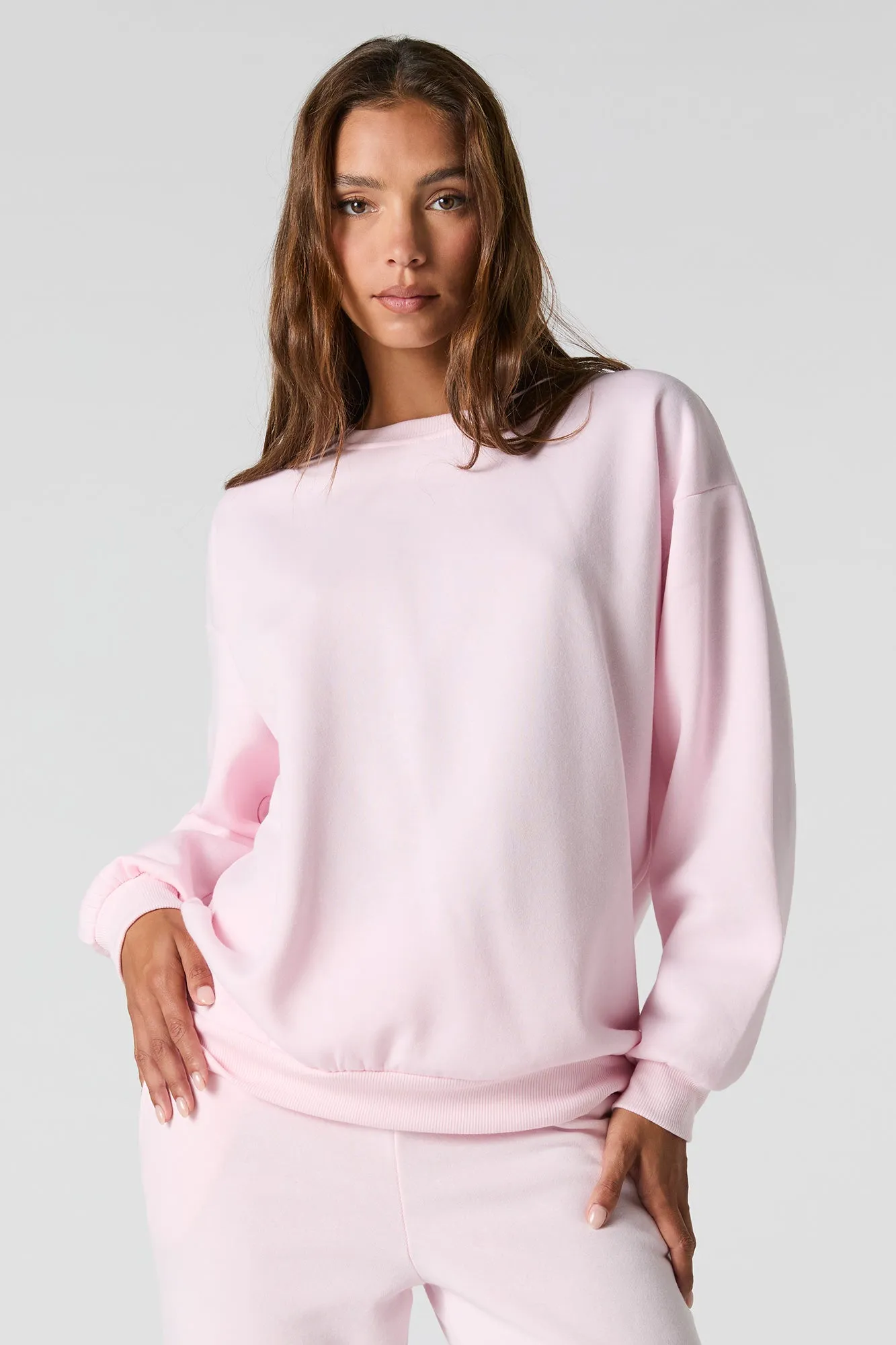 Oversized Fleece Sweatshirt