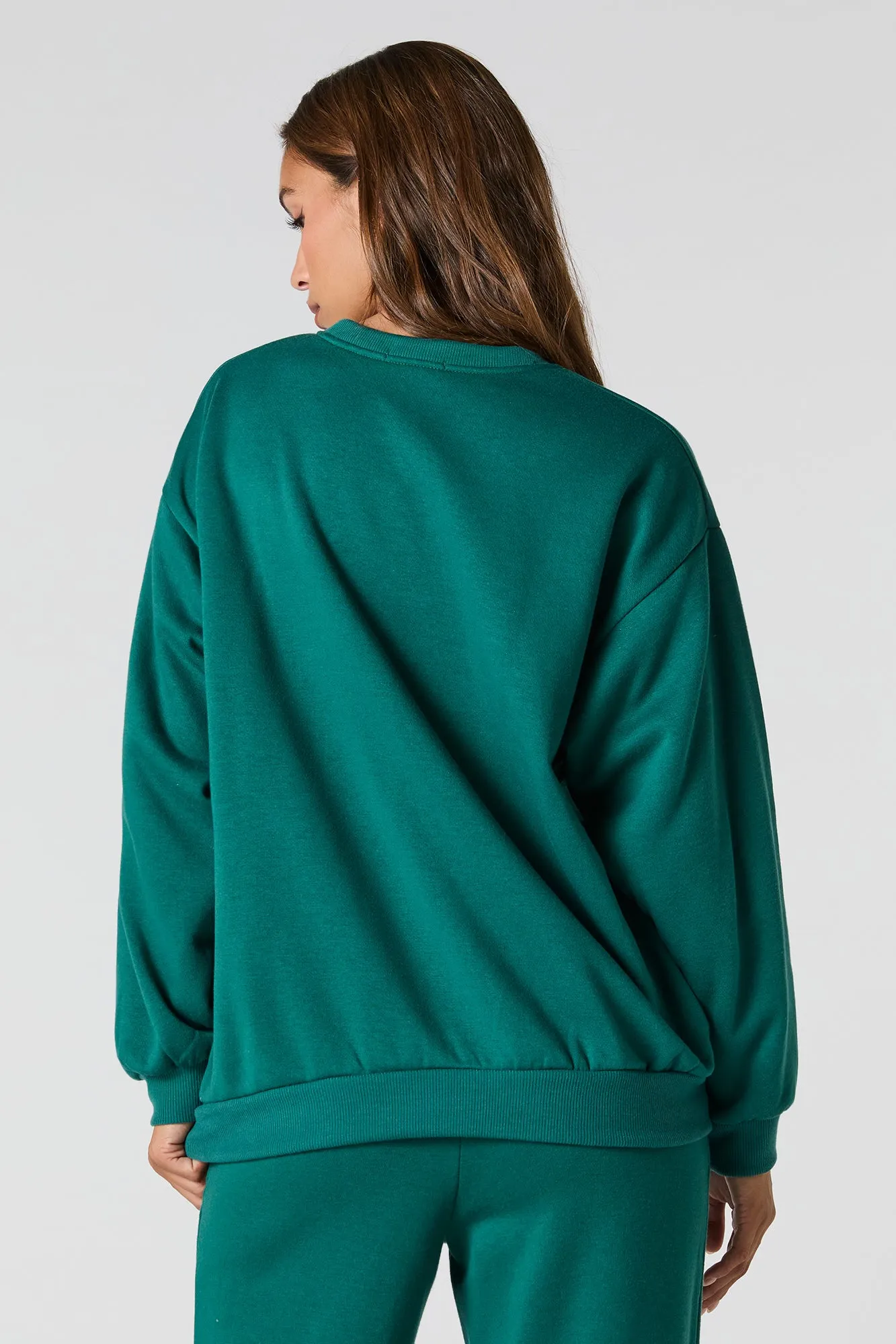 Oversized Fleece Sweatshirt