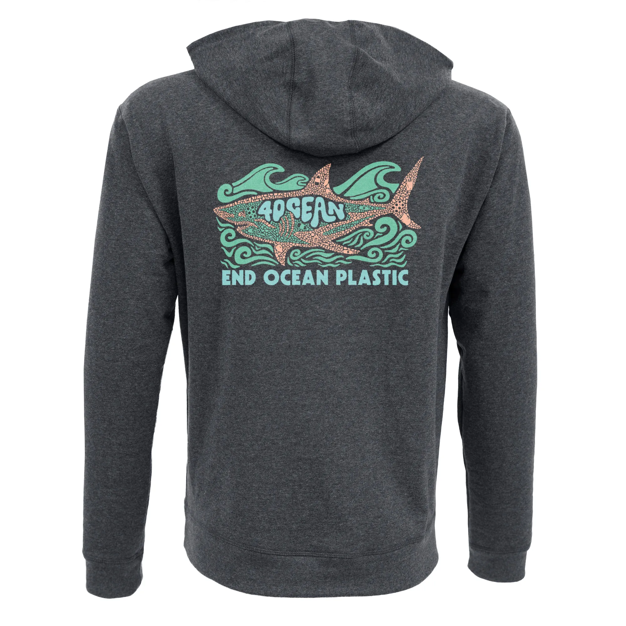 Shark Microplastic Unisex Pullover Hoodie