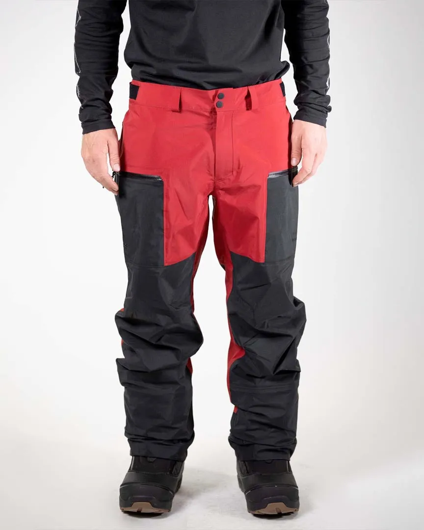 Shralpinist Snow Pants - Safety Red