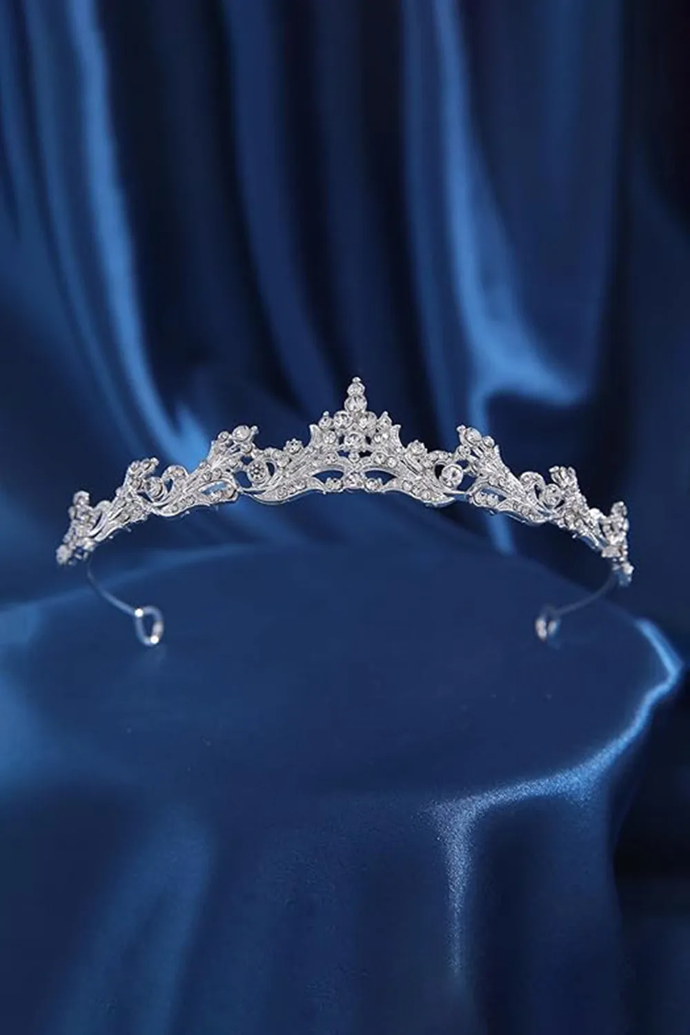 Silver Crystal Tiara