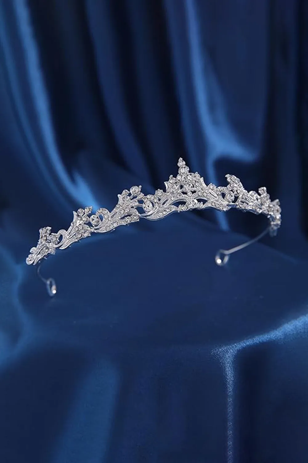 Silver Crystal Tiara