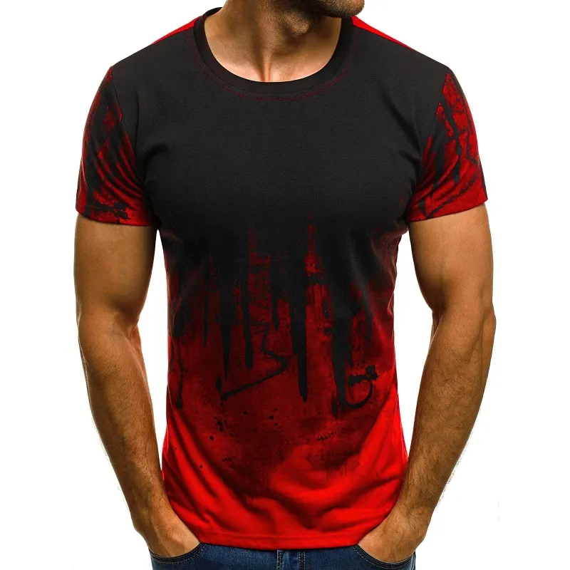 Stylish Rock n Roll T-Shirts / Thin Short-Sleeved Clothing For Men / Graphic Tees