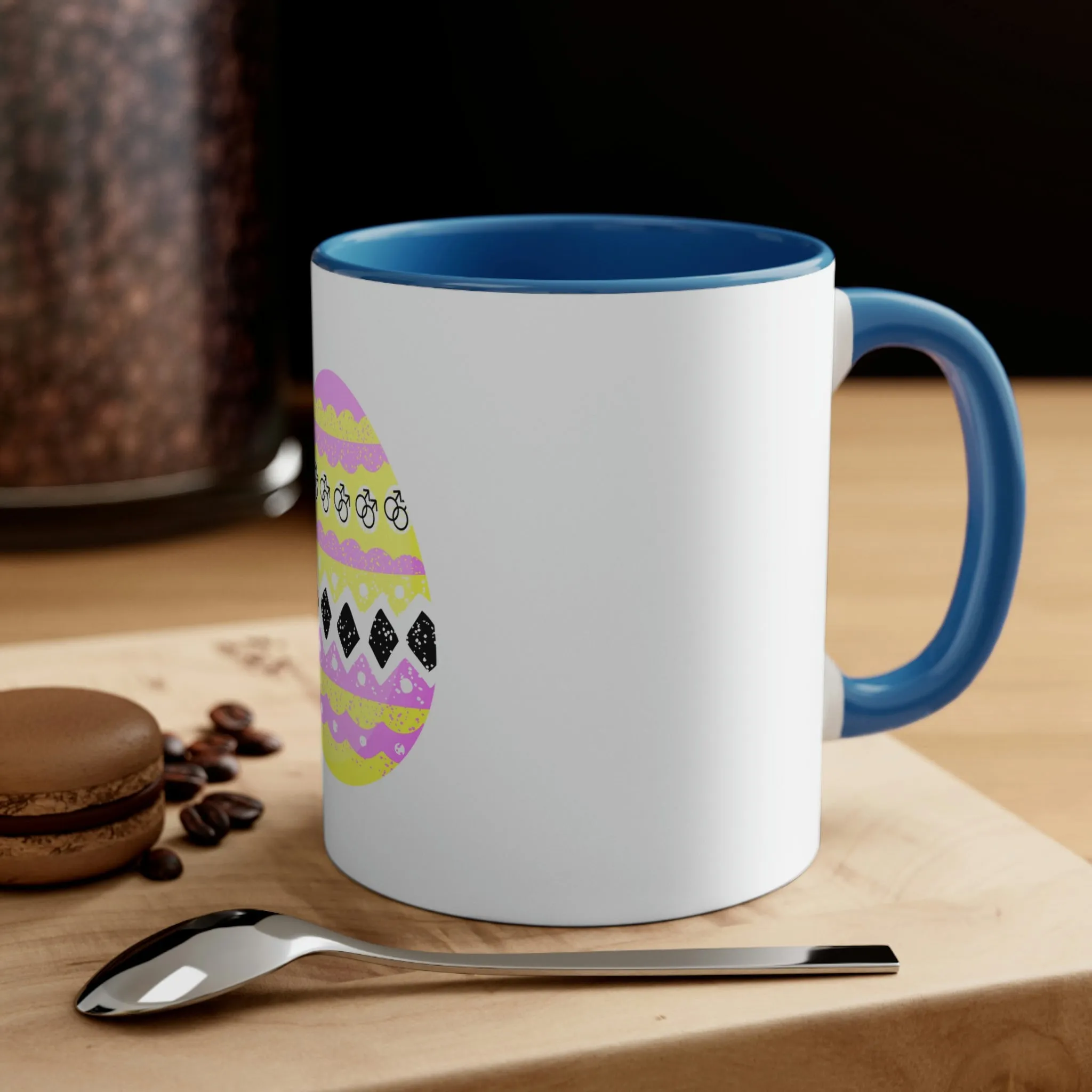 Twink Flag Accent Coffee Mug Easter Festival - Easter Egg