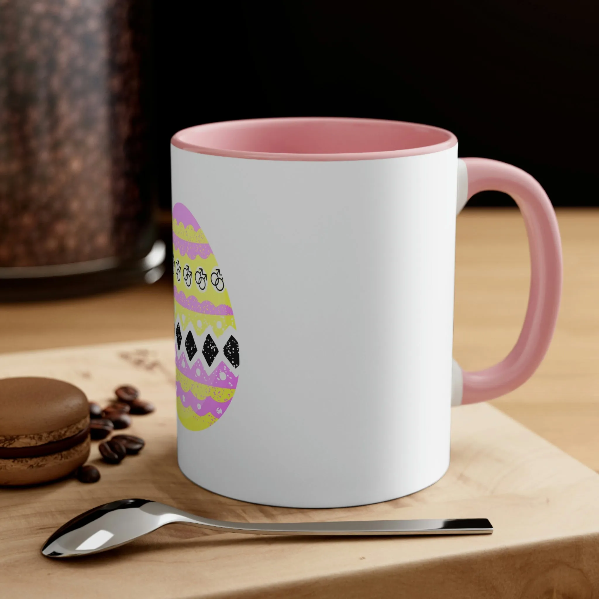 Twink Flag Accent Coffee Mug Easter Festival - Easter Egg