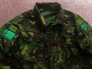 Type O Negative Vinnland Army Camouflage Jacket : Casket Crew Ultimate Edition