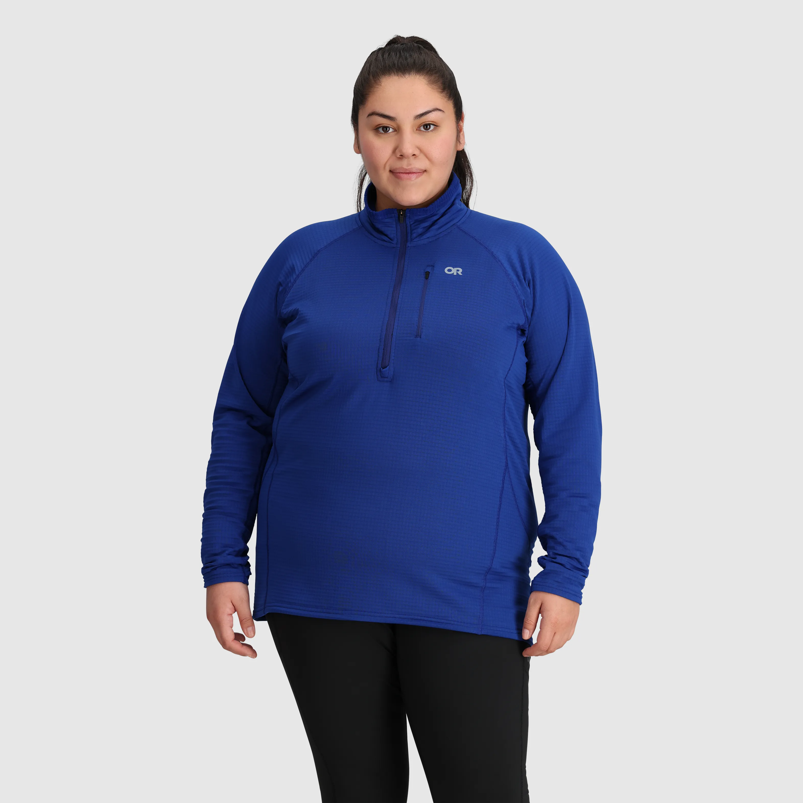 Women's Vigor Grid Fleece Half Zip-Plus