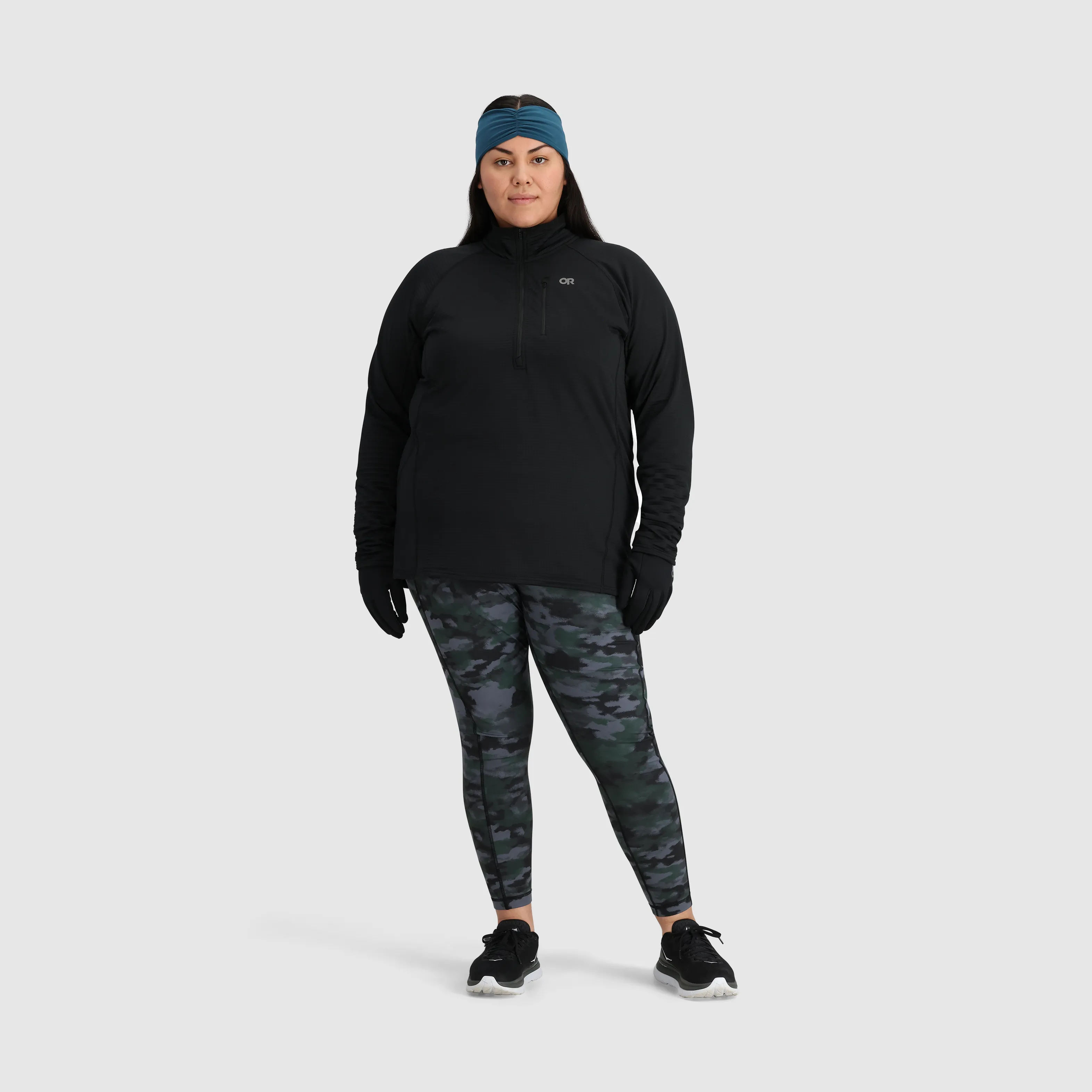 Women's Vigor Grid Fleece Half Zip-Plus