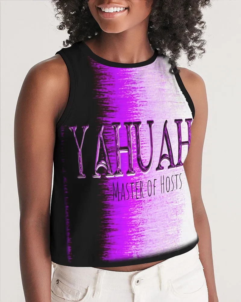 Yahuah-Master of Hosts 01-02 Designer Cropped Sleeveless T-shirt