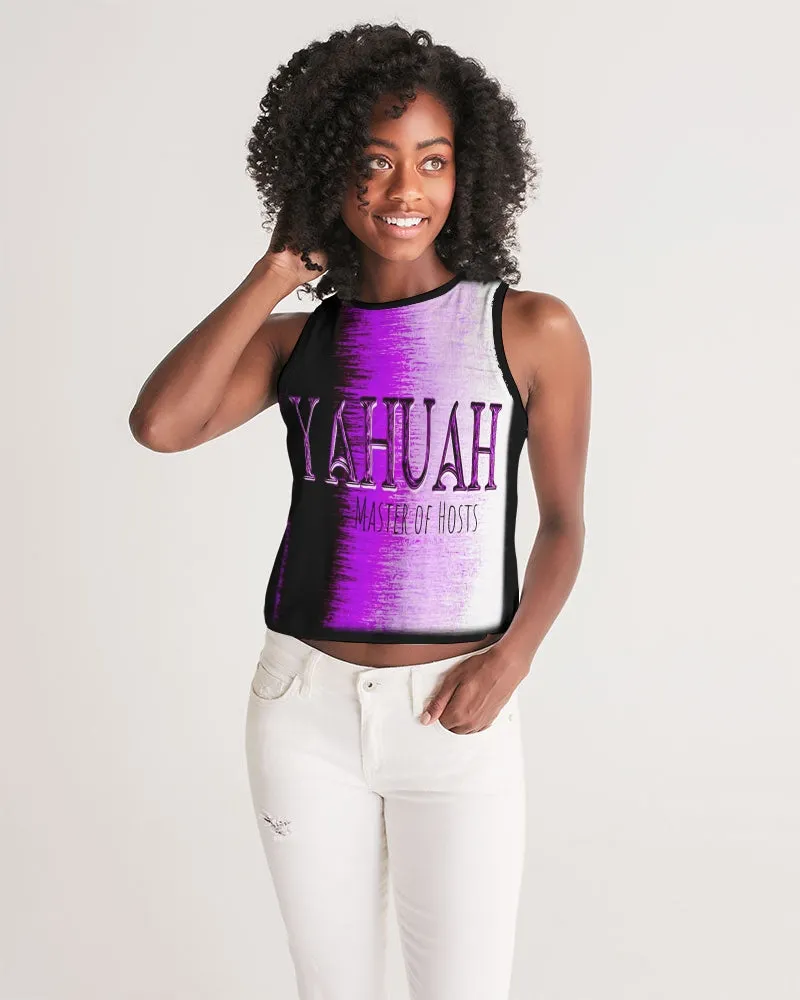 Yahuah-Master of Hosts 01-02 Designer Cropped Sleeveless T-shirt